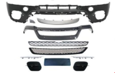 BMW - ÖN TAMPON SETİ X5 E70 LCI 2011-