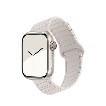 Apple Watch Ultra 49mm Armor Manyetik Kordon - Krem