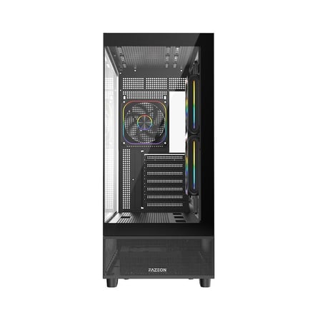 Fazeon F17 F17A750BBQ ARGB Fanlı Siyah 750 W ATX Oyuncu Kasası