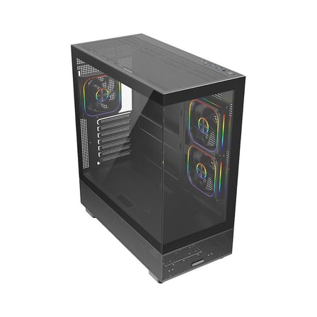 Fazeon F17 F17A750BBQ ARGB Fanlı Siyah 750 W ATX Oyuncu Kasası