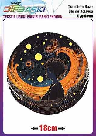 Ütü ile Kumaşa Yapışan Baskı