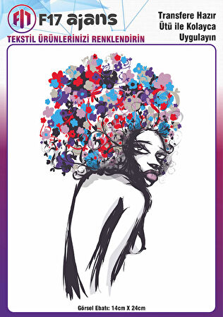 Ütü Ile Yapışan Tekstil Dtf Baskı Görseli