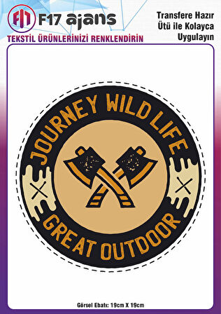 Ütü Ile Yapışan Tekstil Dtf Baskı Görseli