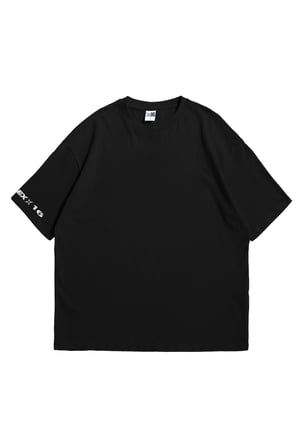 Unisex Siyah Oversize T-Shirt - F1 Bang Charles Leclerc Baskılı %100 Pamuklu Bisiklet Yaka Tişört