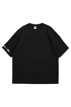 Unisex Siyah Oversize T-Shirt - F1 Bang Max Verstappen Baskılı %100 Pamuklu Bisiklet Yaka Tişört