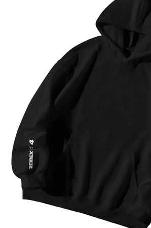 Unisex Siyah Oversize Hoodie - F1 Bang Lando Kinder Norris Baskılı 3 İplik Şardonlu Sweatshirt