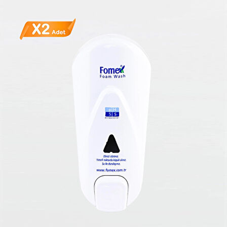 F210 Beyaz Fomex Köpük Sabun Aparatı 1000 ML 2 Adet