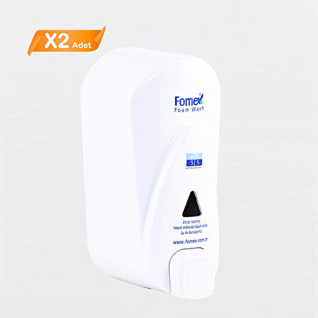 F210 Beyaz Fomex Köpük Sabun Aparatı 1000 ML 2 Adet