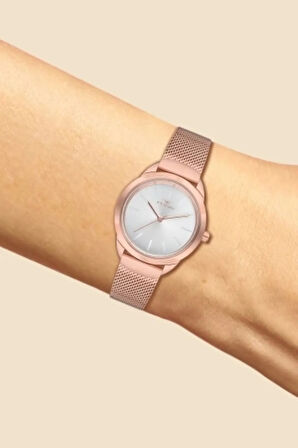 Rose Hasır Kordon Kadın Kol Saati F21073c-c