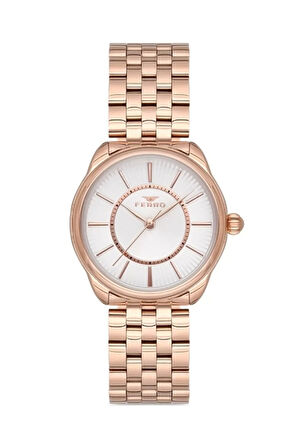 Rose Çelik Kordon Kadın Kol Saati F21152A-C