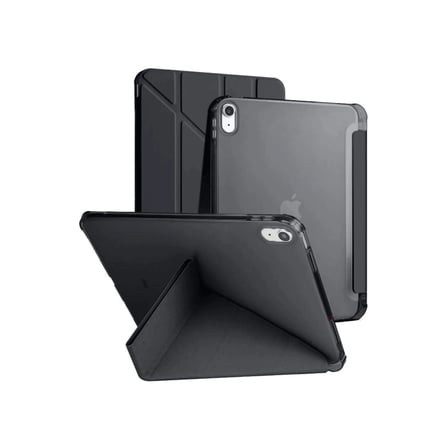 Apple İpad 2022 10.9 (10.nesil) Kılıf Kalemlikli Mars Tablet Kılıfı - Siyah iegxx