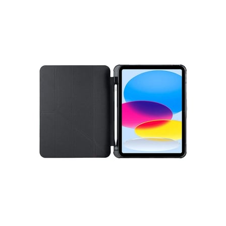Apple İpad 2022 10.9 (10.nesil) Kılıf Kalemlikli Mars Tablet Kılıfı - Siyah iegxx