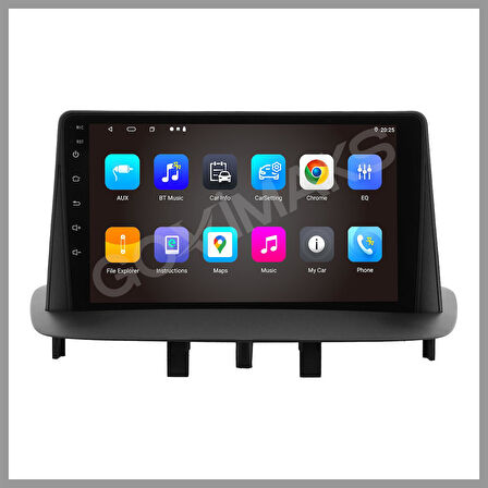 GOVİMAKS RENAULT FLUENCE  2010-2015 UYUMLU 8 GB RAM 128 GB HAFIZA ANDROID MULTIMEDIA