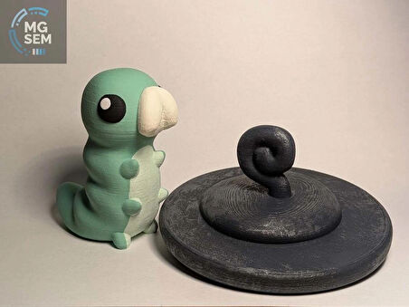 Hollow Knight Grub Mini Figür (Cam Fanus Dahil Değildir)