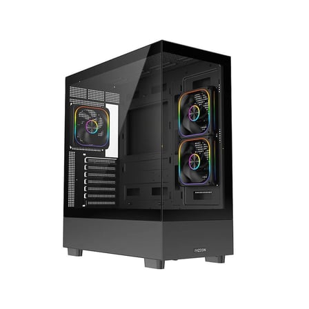 Fazeon F2 750W 80+ Bronze Argb 3X120MM Fanlı Atx Siyah Gamıng Kasa - 750 Watt