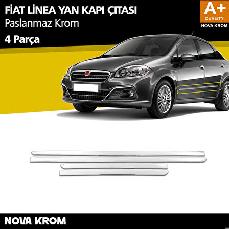 Fiat Linea Krom Kapı Yan Çıtası 2007-2018