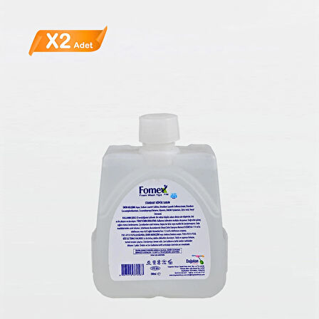 F303 Köpük Sabun 500 ml Standart 2 Adet