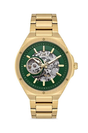 Siyah Çelik Kordon Erkek Kol Saati F31443A-G