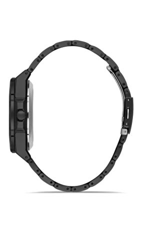 Siyah Çelik Kordon Erkek Kol Saati F31443A-G