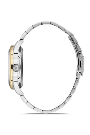 Gumus Çelik Kordon ERKEK Kol Saati F31445A-A6