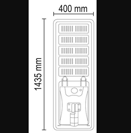 500 W SOLAR SOKAK ARMATÜRÜ