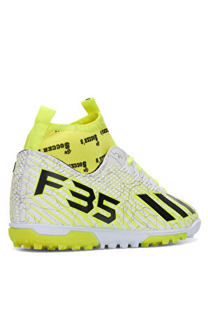  Erkek Çocuk Halısaha Çoraplı Çivisiz Futbol Spor Ayakkabısı F35HS