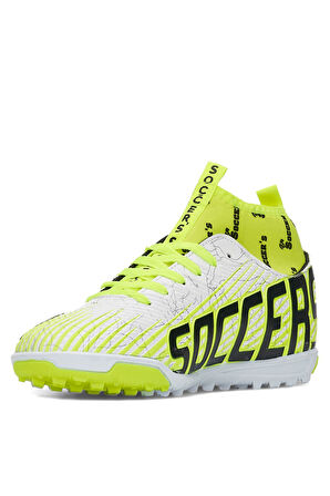  Erkek Çocuk Halısaha Çoraplı Çivisiz Futbol Spor Ayakkabısı F35HS