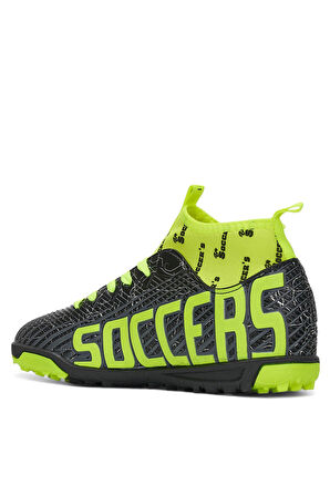  Erkek Çocuk Halısaha Çoraplı Çivisiz Futbol Spor Ayakkabısı F35HS