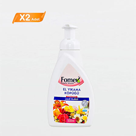 F401 Antibakteriyel Köpük Sabun 500 ml Pompalı 2 Adet