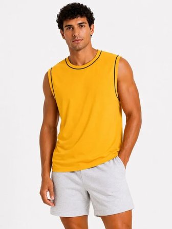 Marsilyan Atlet Erkek Sarı Beden M