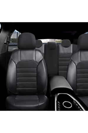 İnci Serisi Peugeot 2008 İle Uyumlu Tam Set Oto Koltuk Kılıfı