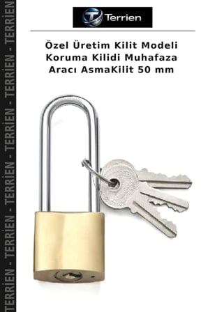 Özel Üretim Kilit Modeli Koruma Kilidi Muhafaza Aracı AsmaKilit 50 mm