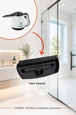 Özel Seri Ev Temizliği Cihaz Ucu Temizlik Aleti Buharlı Temizleyici Yedek Cam Aparatı CB902A