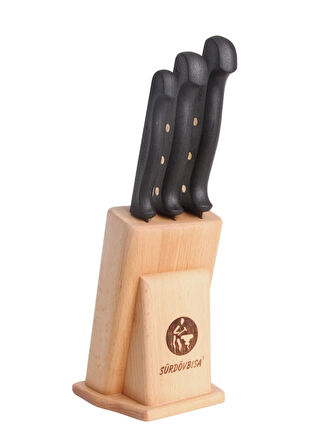 Sürdövbisa F61040 Plastik 3’lü Pimli Sap Mutfak Seti