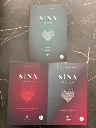 Sina Serisi - Aslıhan Doğa- Theseus Yayınevi- (Sina İsyan - Sina Çatışma - Sina Ebediyet)