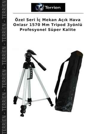Özel Seri İç Mekan Açık Hava Onlasr 1570 Mm Tripod 3yönlü Profesyonel Süper Kalite