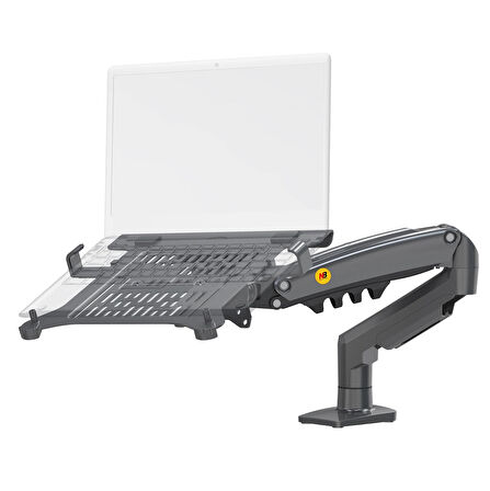 Nb North Bayou F80-FP2 Amortisörlü 10"-17" Uyumlu Laptop Standı
