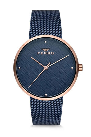 Gümüş Hasır kordon Kadın Kol Saati F81753C-863-A