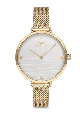 FERRO -  Bayan Ferro HASIR Saat - F81868C-827-B
