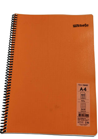 Mynote Flex Neo Defter A4 60 Yp Kareli