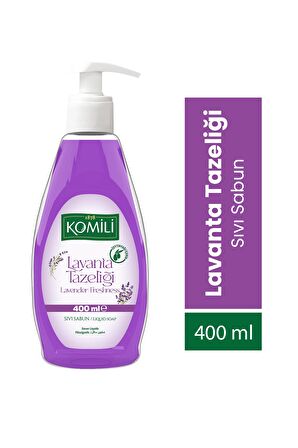 Komili Lavanta Tazeliği Sıvı Sabun - Lavanta Kokulu - 400 ML