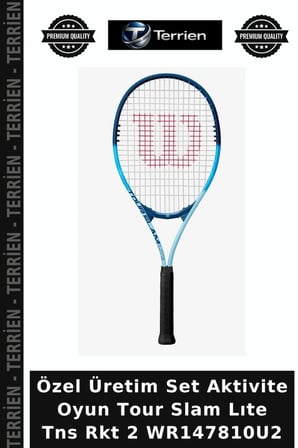 Özel Üretim Set Aktivite Oyun Tour Slam Lıte Tns Rkt 2 WR147810U2