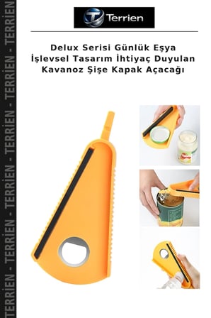 Delux Serisi Günlük Eşya İşlevsel Tasarım İhtiyaç Duyulan Kavanoz Şişe Kapak Açacağı