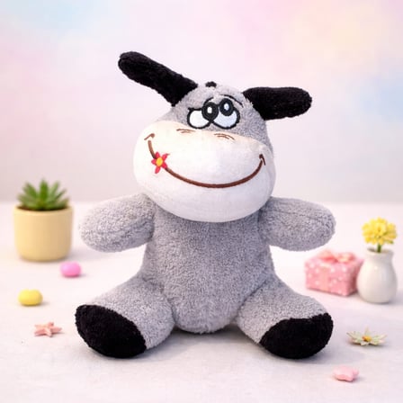 Özel Üretim Doğum Günü Sürprizi Çocuk Hediyesi Yumuşak Doku Peluş Sevimli Oyuncak Eşek