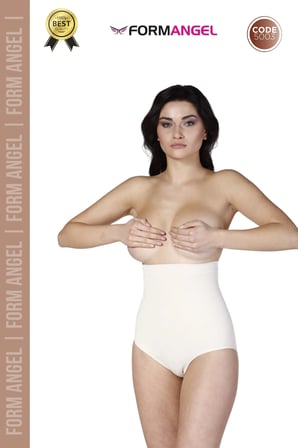 #Korse Dikişsiz Lazer Kesim İz Göstermeten Toparlayıcı Kadın Kaymaz Yüksek Bel Slip Korse - 4 Adet