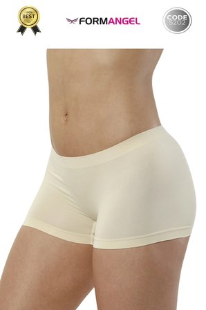 #KadınBoxer Toparlayıcı Şekillendirici Seamless Kaymaz Kadın Dikişsiz Boxer İç Çamaşırı - 2 Adet
