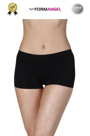 #KadınBoxer Toparlayıcı Şekillendirici Seamless Kaymaz Kadın Dikişsiz Boxer İç Çamaşırı - 5 Adet