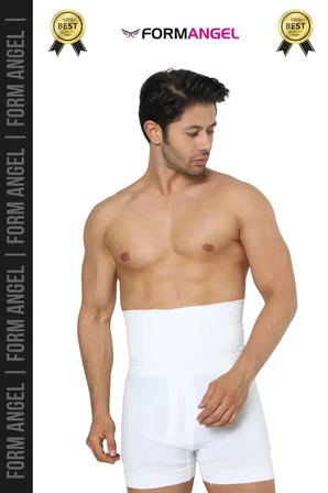 #BoxerKorse Göbek Düzleştirici Bel Basen Toparlayıcı Sıkılaştırıcı Duble Erkek Boxer Korse - 2 Adet
