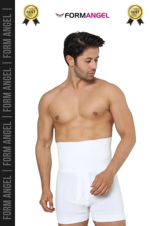 #BoxerKorse Göbek Düzleştirici Bel Basen Toparlayıcı Sıkılaştırıcı Duble Erkek Boxer Korse - 3 Adet
