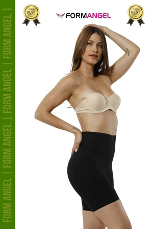 #Korse Lazer Kesim İz Göstermeyen Kaymaz Toparlayıcı Sıkılaştırıcı Paçalı Hayalet Korse - 4 Adet